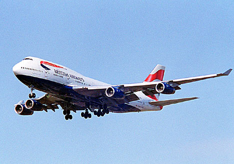 BA 747 image