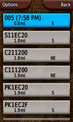 Colorado Choose Waypoint Screen Colorado Choose Waypoint Screen